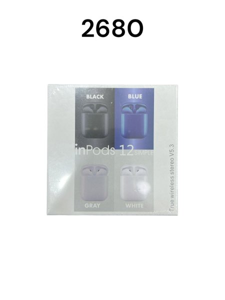 سماعة اذن I12 ملون