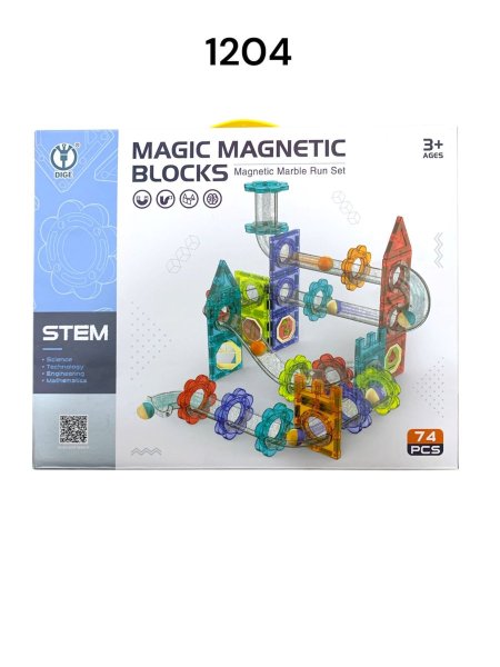 ليجو مغناطيس 74 قطعة